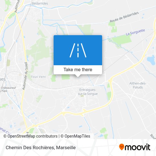 Chemin Des Rochières map