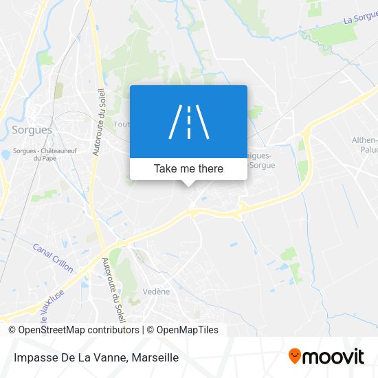 Impasse De La Vanne map
