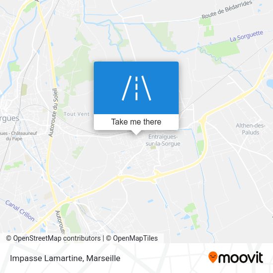 Impasse Lamartine map