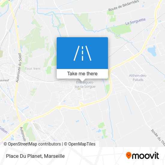 Place Du Planet map