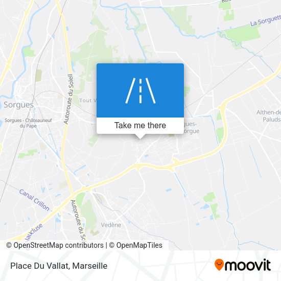 Place Du Vallat map