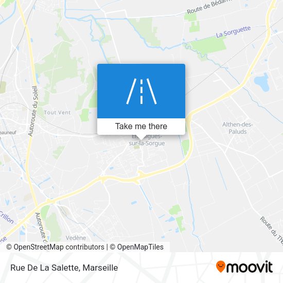 Rue De La Salette map