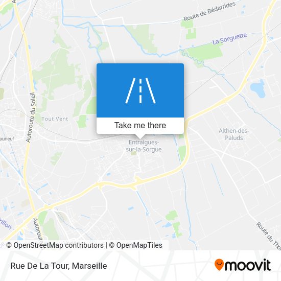Rue De La Tour map