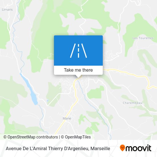 Avenue De L'Amiral Thierry D'Argenlieu map