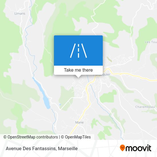 Avenue Des Fantassins map
