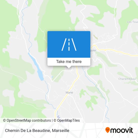 Chemin De La Beaudine map