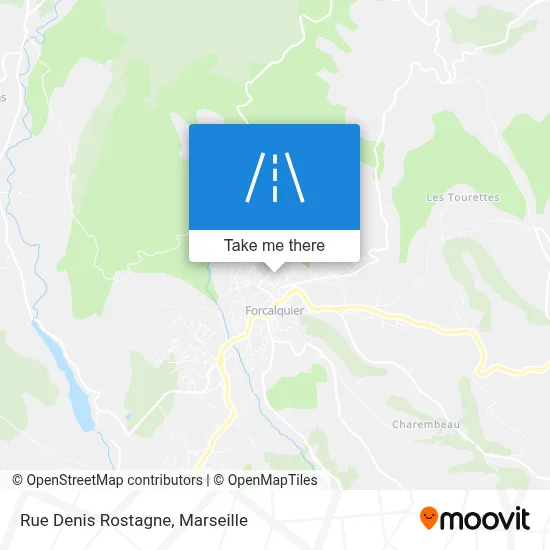 Rue Denis Rostagne map