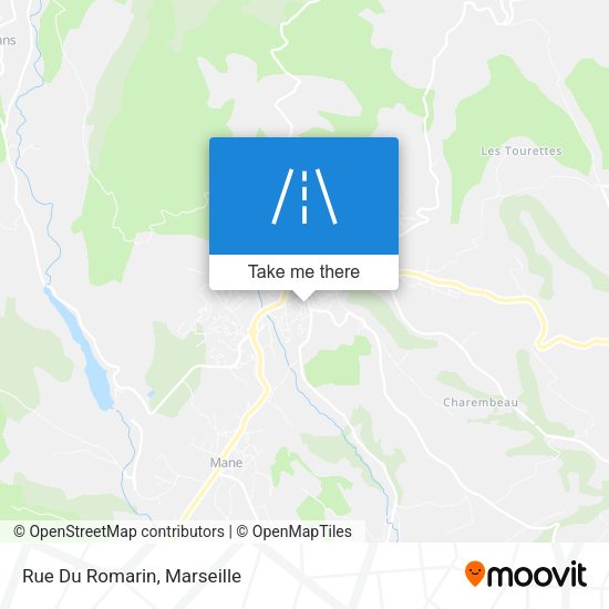 Rue Du Romarin map