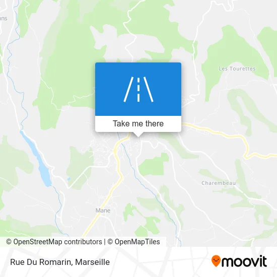 Rue Du Romarin map