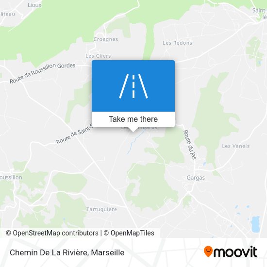 Chemin De La Rivière map