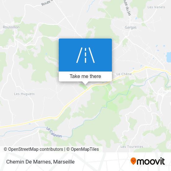 Chemin De Marnes map