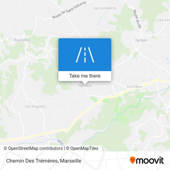 Chemin Des Trémères map