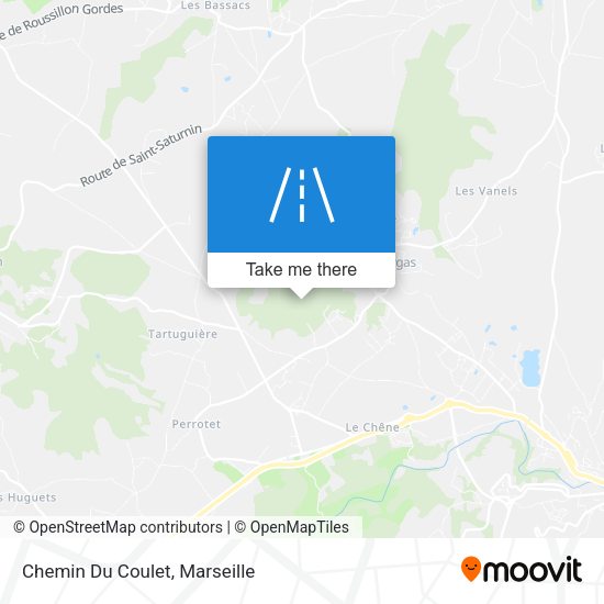 Chemin Du Coulet map