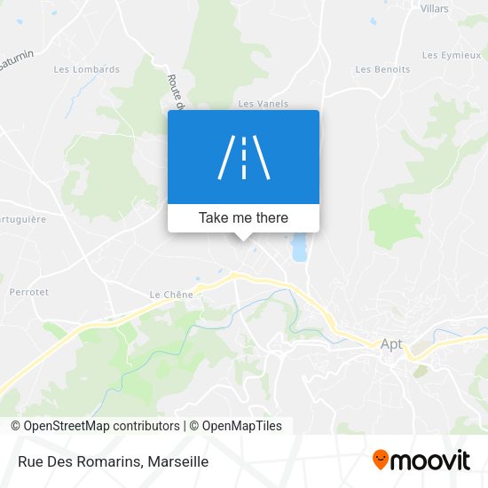 Rue Des Romarins map