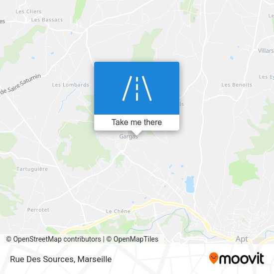 Rue Des Sources map