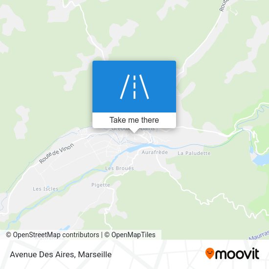 Avenue Des Aires map