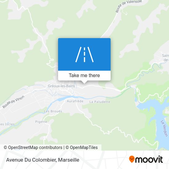 Avenue Du Colombier map