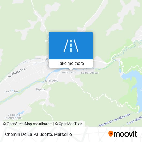 Chemin De La Paludette map