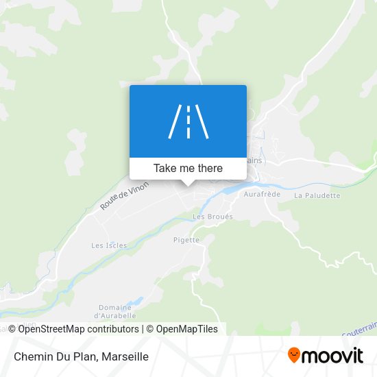Chemin Du Plan map