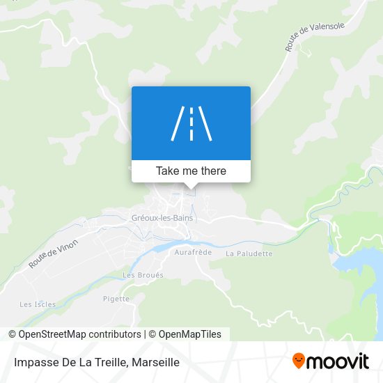 Impasse De La Treille map