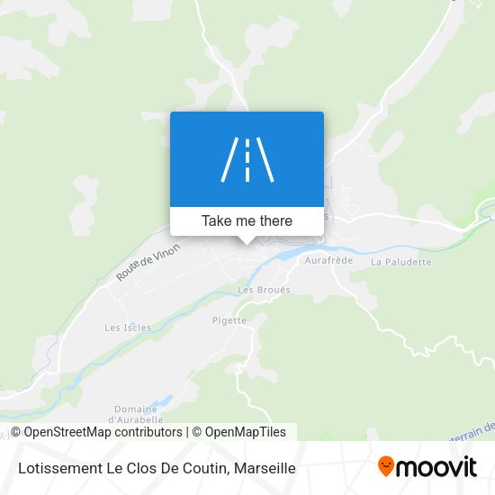 Lotissement Le Clos De Coutin map
