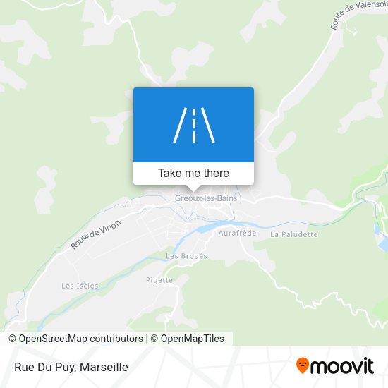 Rue Du Puy map