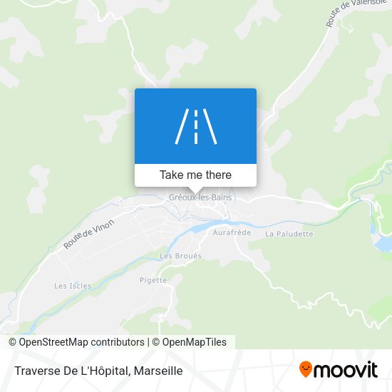 Traverse De L'Hôpital map