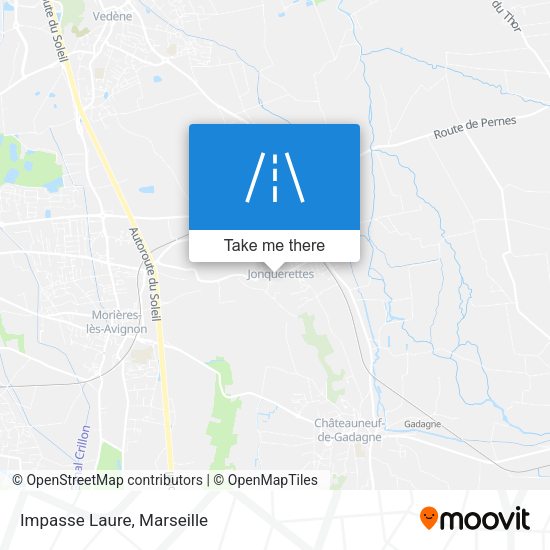 Impasse Laure map