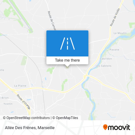 Allée Des Frênes map