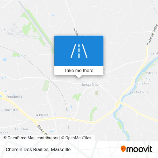 Chemin Des Riailles map