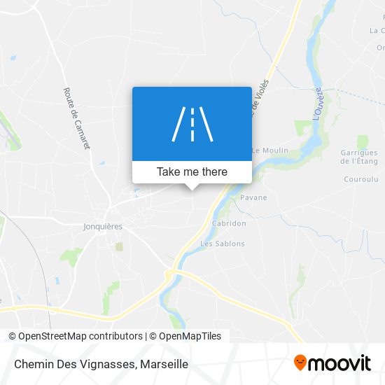 Chemin Des Vignasses map
