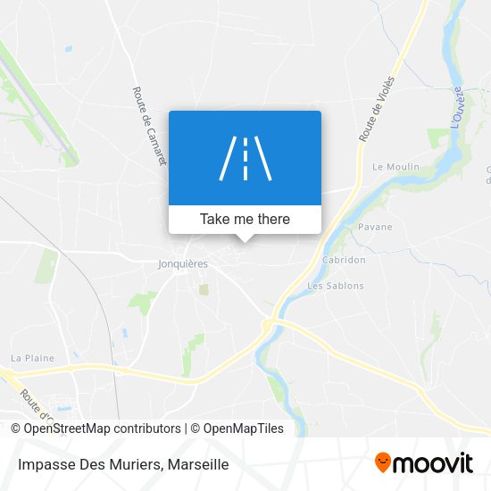 Impasse Des Muriers map
