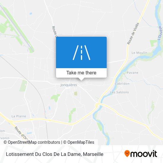 Lotissement Du Clos De La Dame map