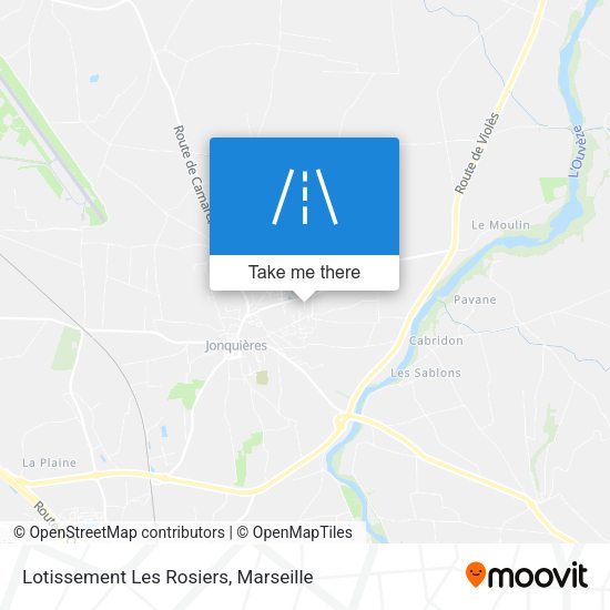 Lotissement Les Rosiers map