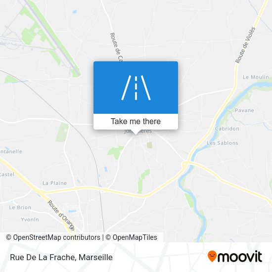 Rue De La Frache map