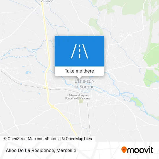 Allée De La Résidence map