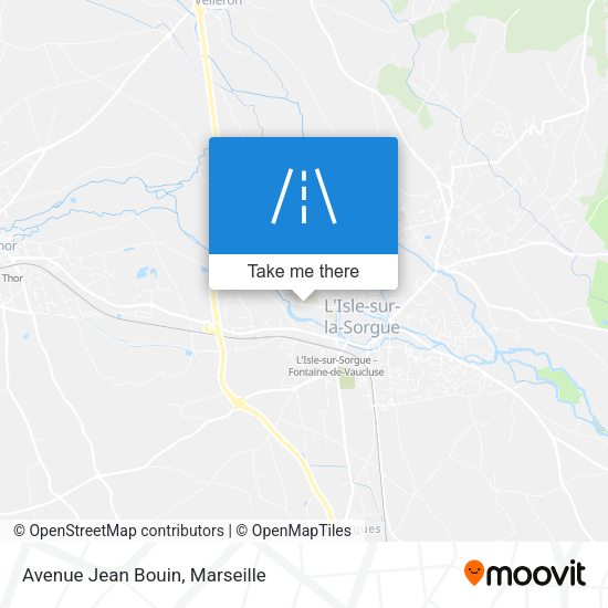Avenue Jean Bouin map