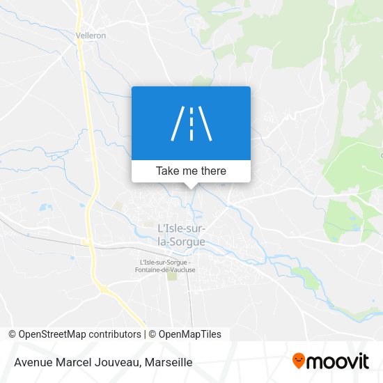 Avenue Marcel Jouveau map