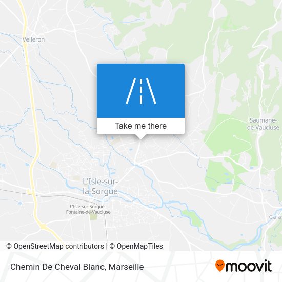 Chemin De Cheval Blanc map