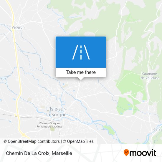 Chemin De La Croix map