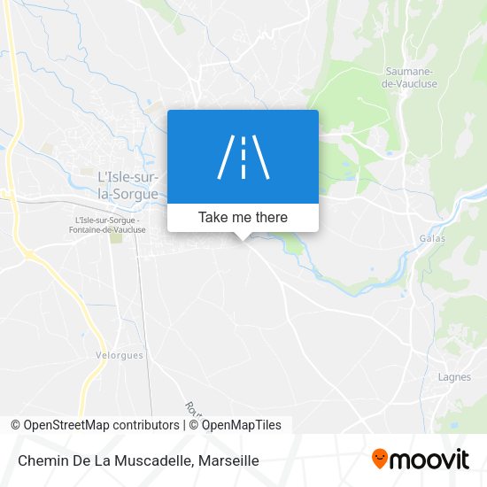 Chemin De La Muscadelle map