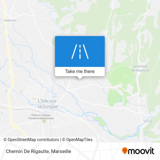 Chemin De Rigaulte map