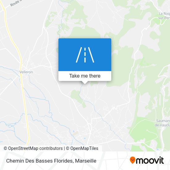 Chemin Des Basses Florides map