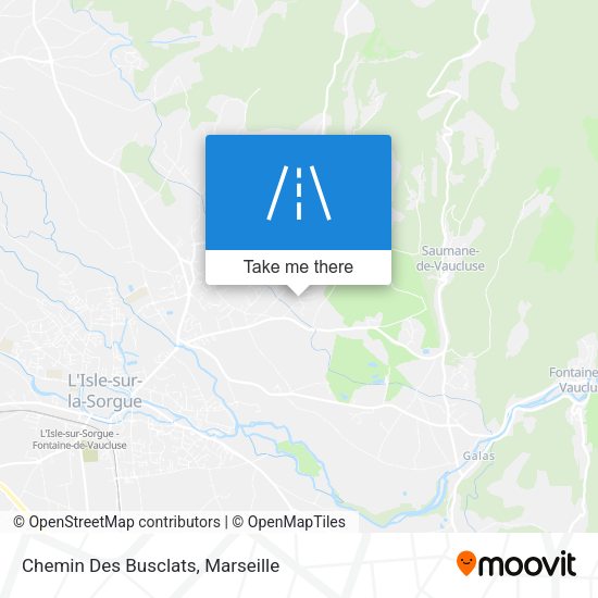 Chemin Des Busclats map
