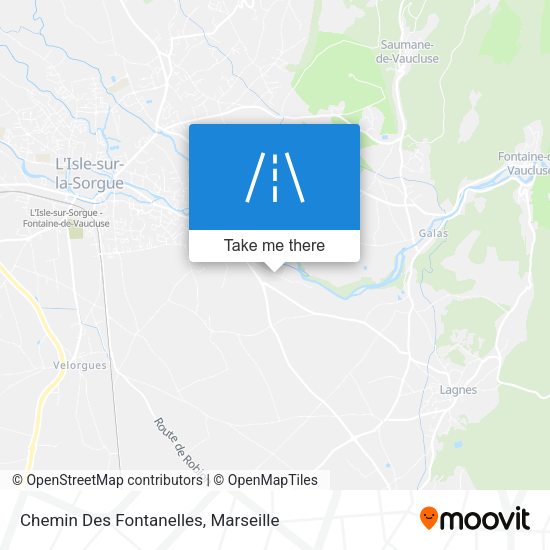 Chemin Des Fontanelles map