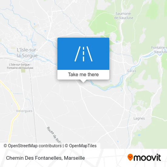 Chemin Des Fontanelles map