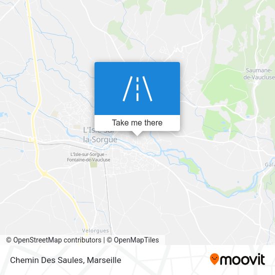 Chemin Des Saules map