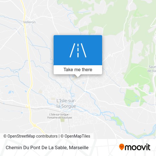 Chemin Du Pont De La Sable map