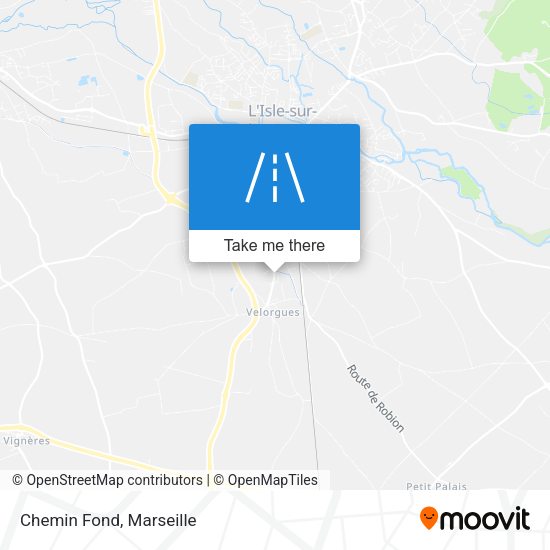 Chemin Fond map