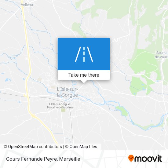 Cours Fernande Peyre map